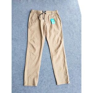 Handup Pants Mens Medium Khaki AT+ Plus Cycling Hiking Outdoor Lightweigh 33x32